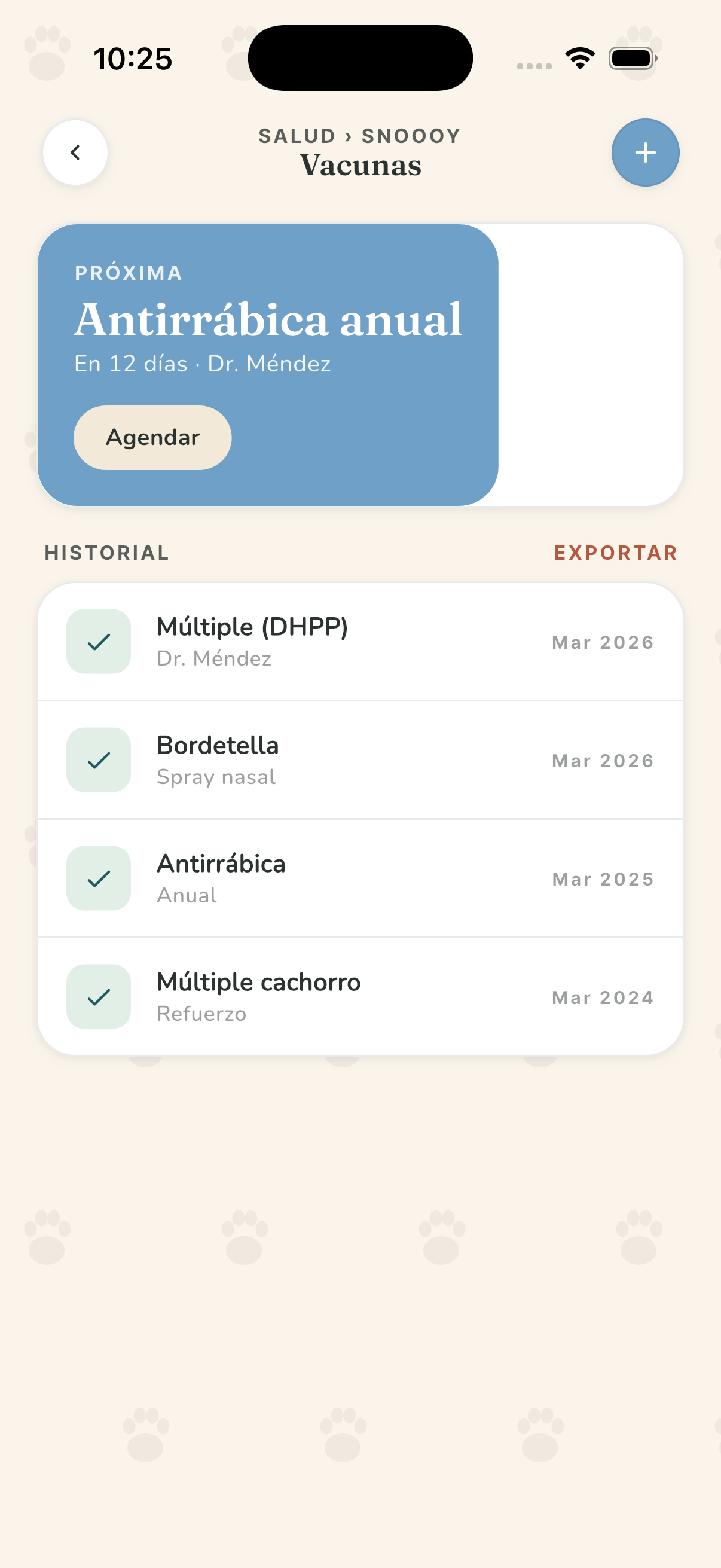 PetXimo — Vacunas